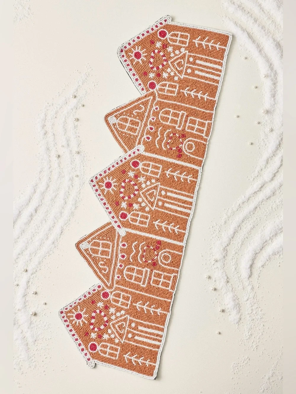 Anthropologie beaded gingerbread